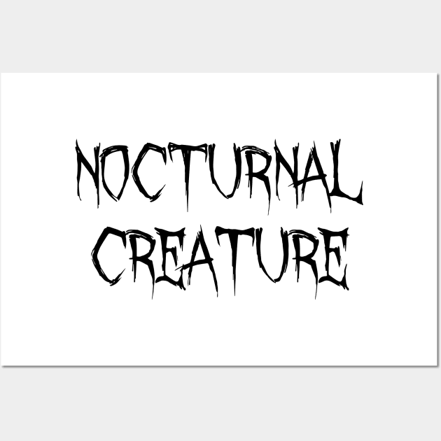 Nocturnal Creature Wall Art by boutiquedhorreur